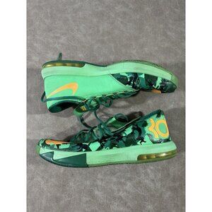 Nike Zoom KD 6 VI EASTER Sneakers Men’s Size 11.5 Green Camo 599424-303‎